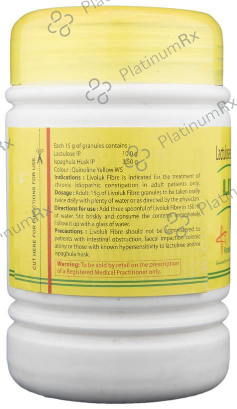 Livoluk Fibre Granules Lemon 90gm