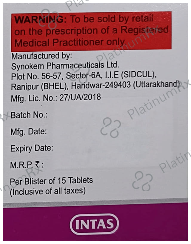 Brivazen 50mg Tablet 15s