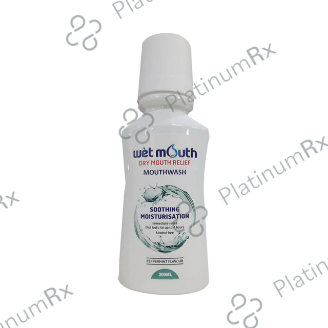 Wet PeppermintMouth Mouth Wash 200ml