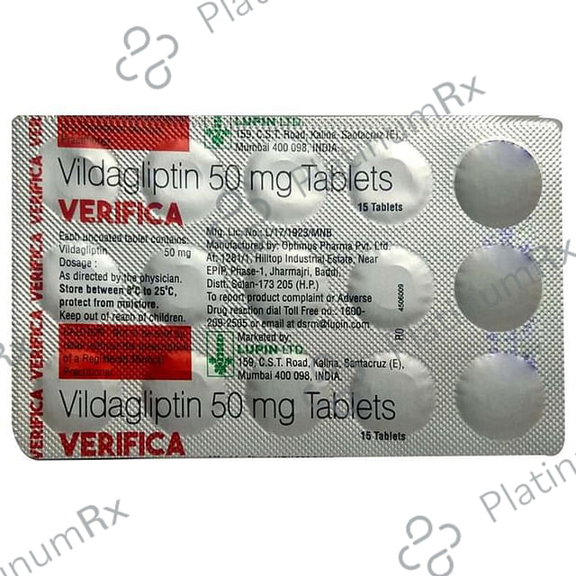 Verifica 50mg Tablet 15s