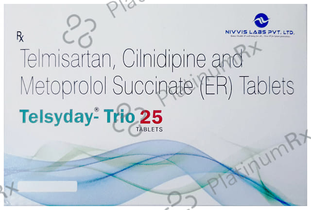 Telsyday-Trio 25 Tablet ER