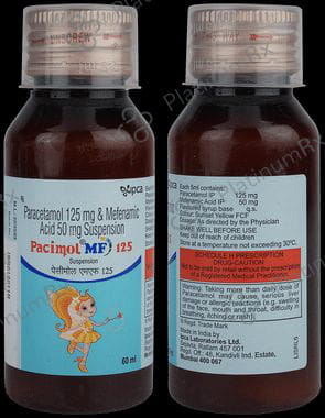 Pacimol MF 125 Oral Suspension
