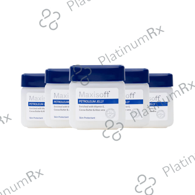 Maxisoft Petroleum Jelly (50ml Each) 5 jar