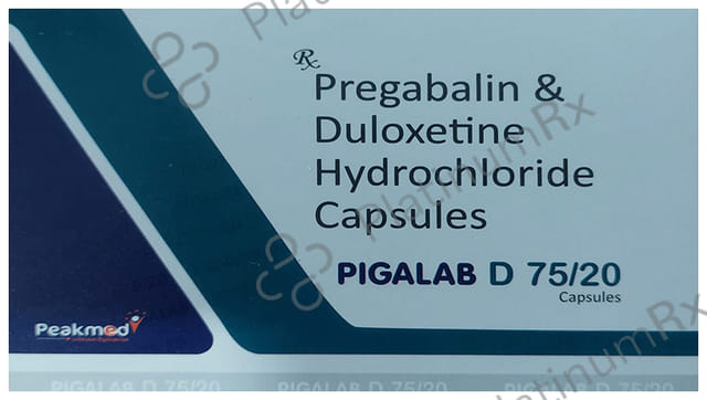 Pigalab D 75/20mg Capsule 10s