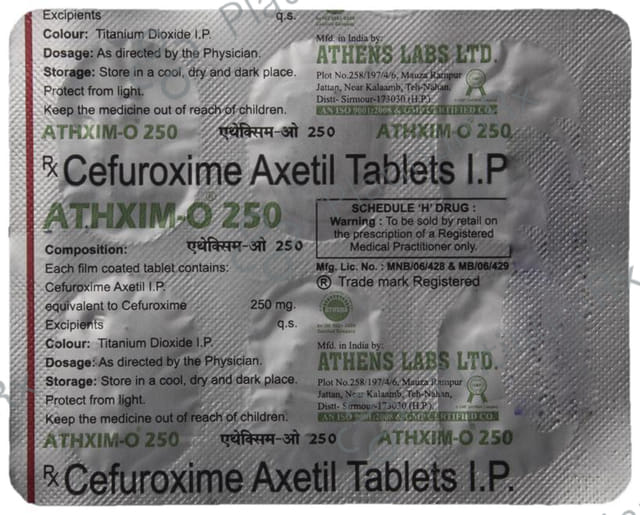 Athxim-O 250 Tablet