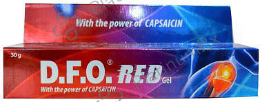 D.F.O. Red Gel 30gm