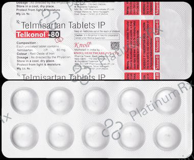 Telkonol 80mg Tablet 10s