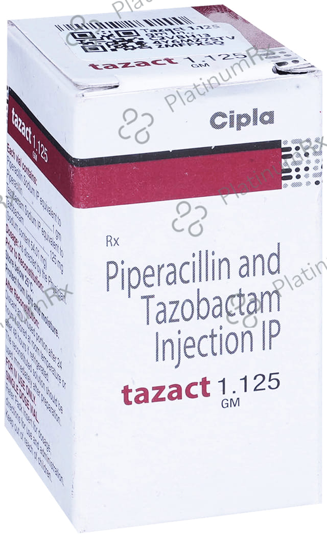 Tazact 1.125gm Injection 10ml