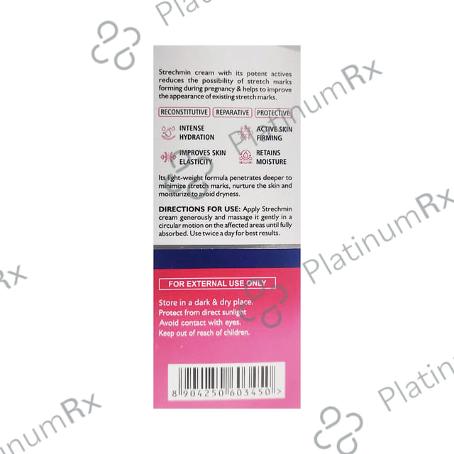 Strechmin Stretch Marks Cream with Vitamin E 50 Cream