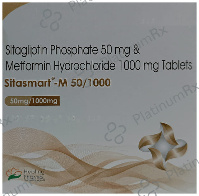 Sitasmart-M 50/1000 Tablet