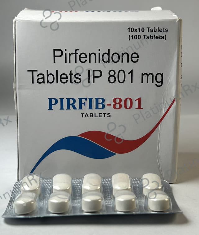 Pirfib 801mg Tablet 10s