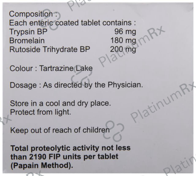 Enzomac Forte 180/200/96mg Tablet 10s