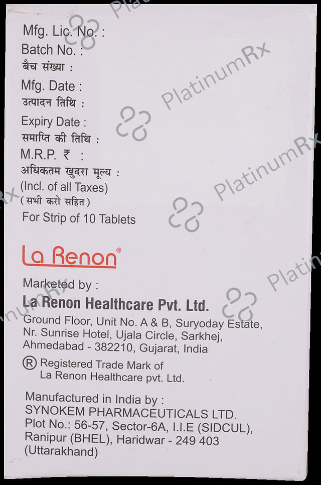 Lacarnit 330mg Tablet 10s