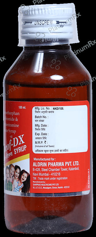 Aldicof DX Syrup 100ml