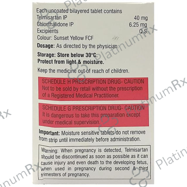 Cortel CH 40/6.25mg Tablet 15s