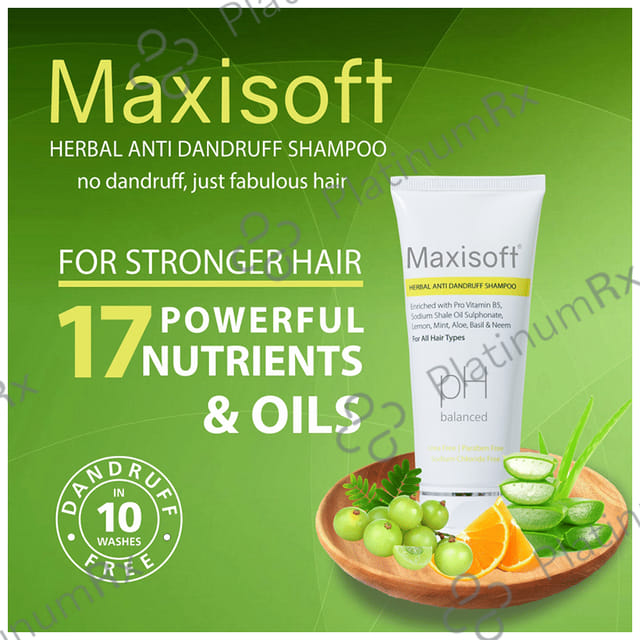 Maxisoft Herbal Anti Dandruff Shampoo