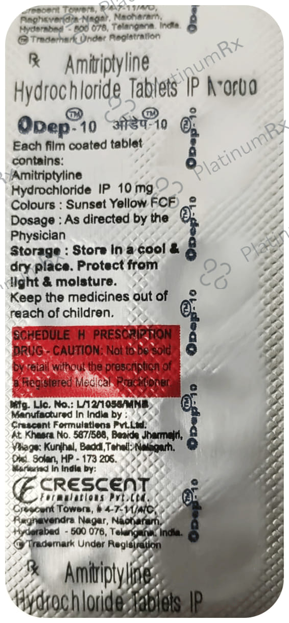 Odep 10mg Tablet