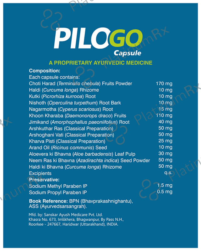 Leeford Pilogo Capsule