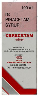 Cerecetam 500mg Syrup 100ml
