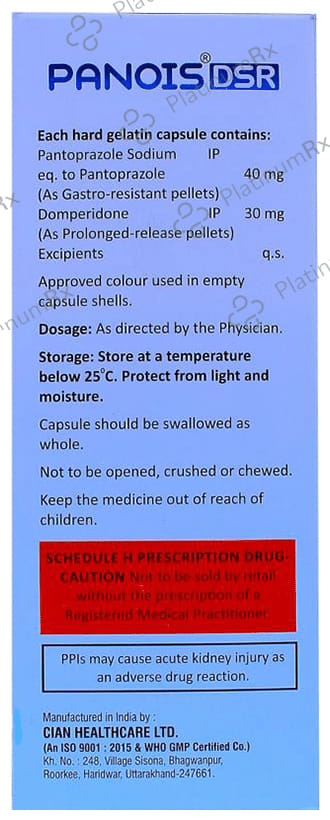 Panois DSR Capsule 15s