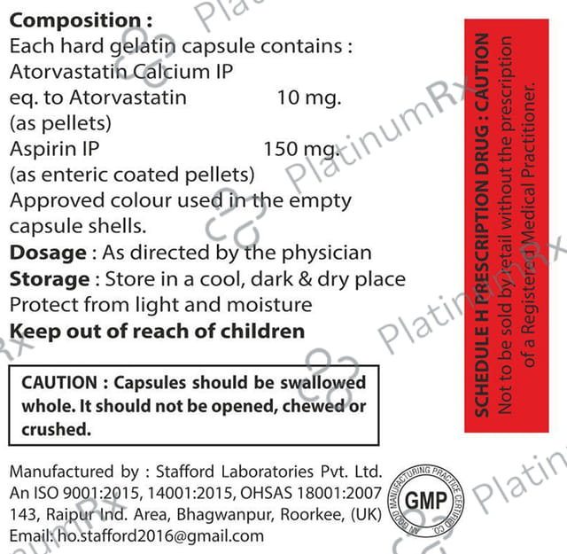Atromend AS 10/150mg Capsule 10s