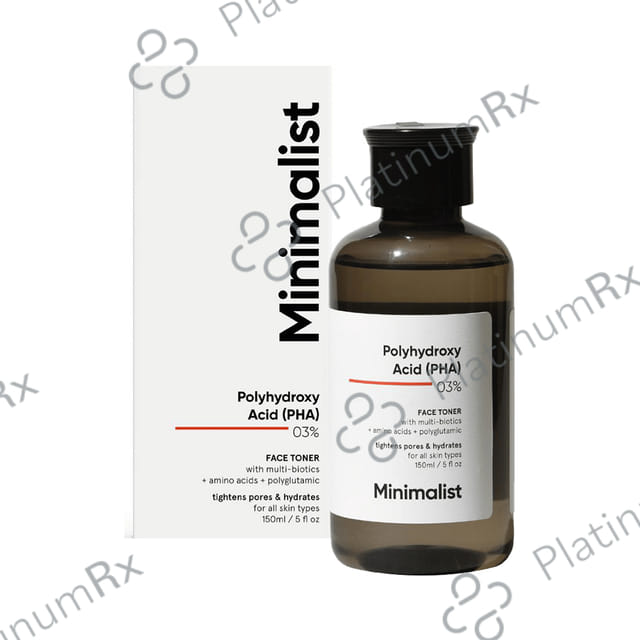 Minimalist 03% PHA Face Toner - Tightens Pores and Exfoliates Skin