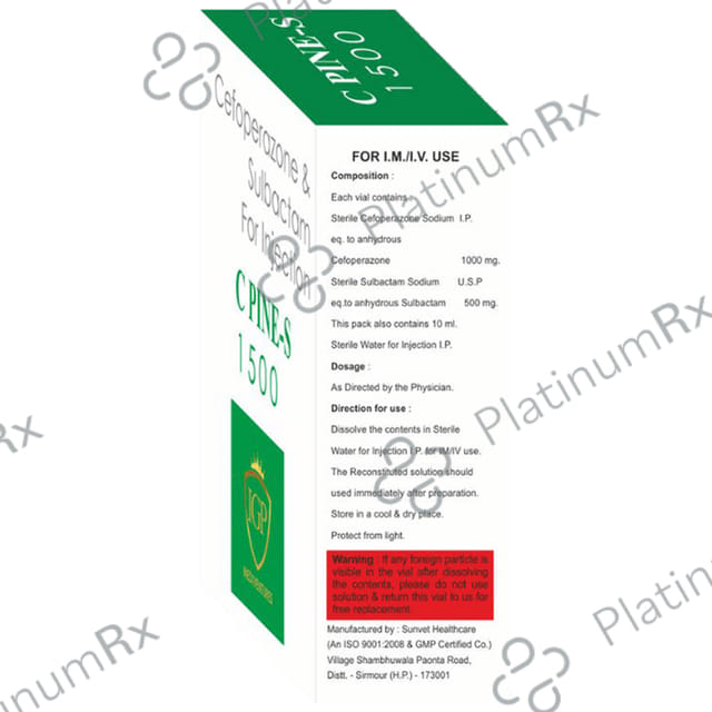 C Pine S 1500mg Injection 1s
