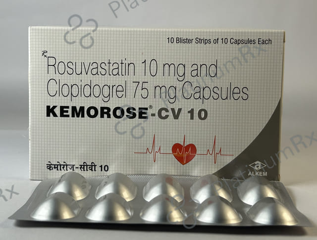 Kemorose CV 10/75mg Capsule 10s
