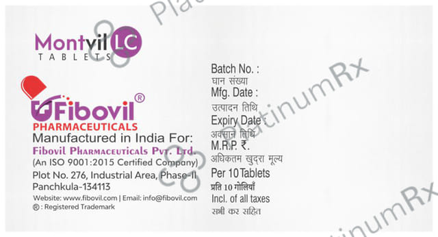 Montvil LC 5/10mg Tablet 10s