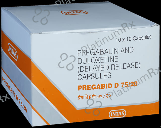 Pregabid D 75/20 Capsule DR