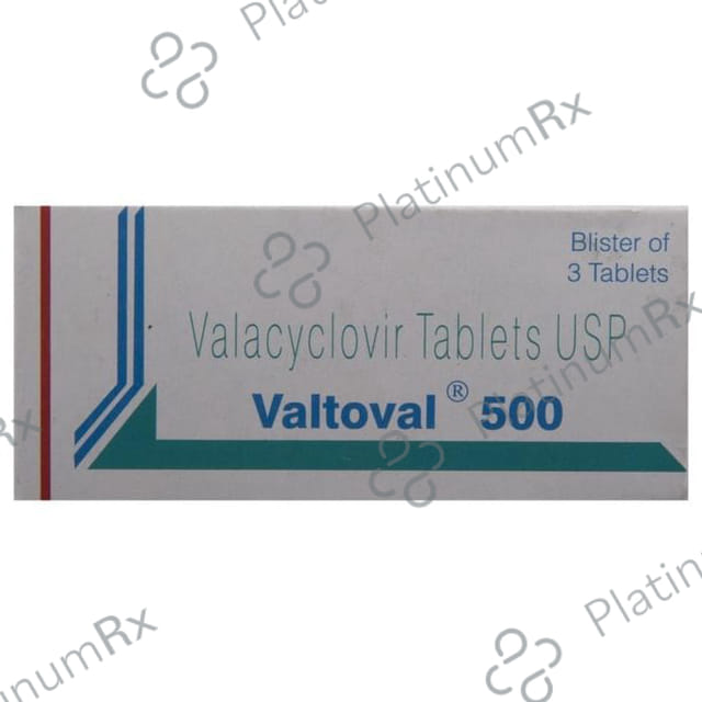 Valtoval 500mg Tablet 3s