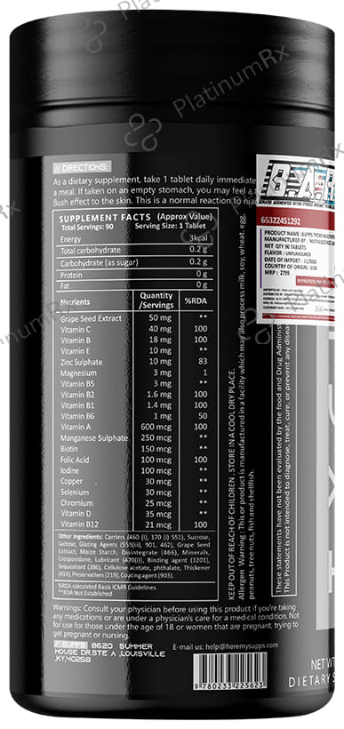 Tyche Multivitamin Vitamins + Minerals Tablet