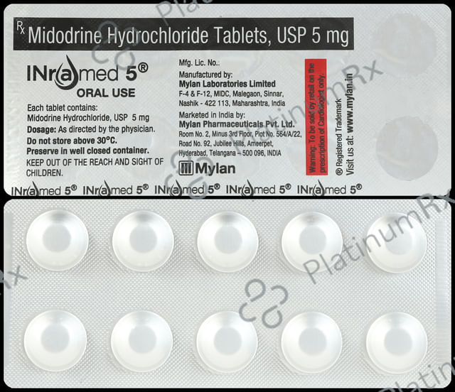 Inramed 5mg Tablet 10s