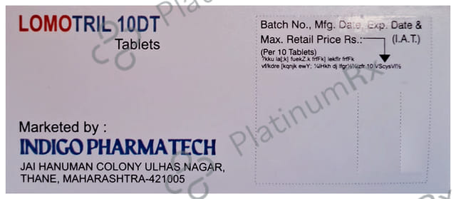 Lomotril 10DT Tablet Orange