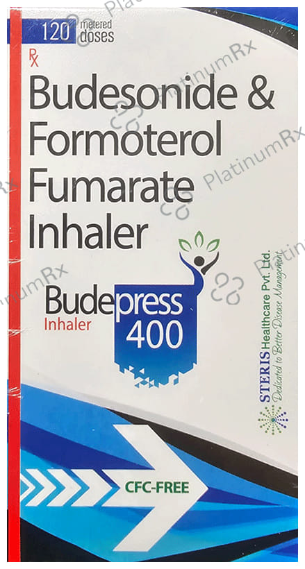 Budepress 6/400mcg Inhaler 120MDI