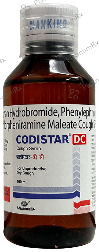 Codistar DC 2/10/5mg Syrup 100ml