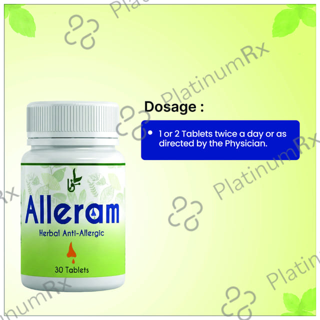 BVG Life Sciences Alleram Herbal Anti-Allergic Tablet 30 tablets