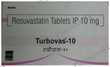 Turbovas 10mg Tablet 15s