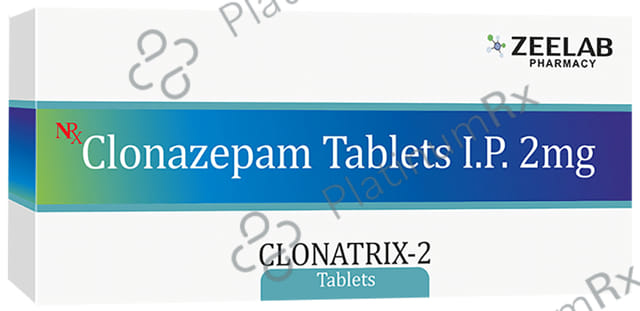 Clonatrix 2mg Tablet 10s