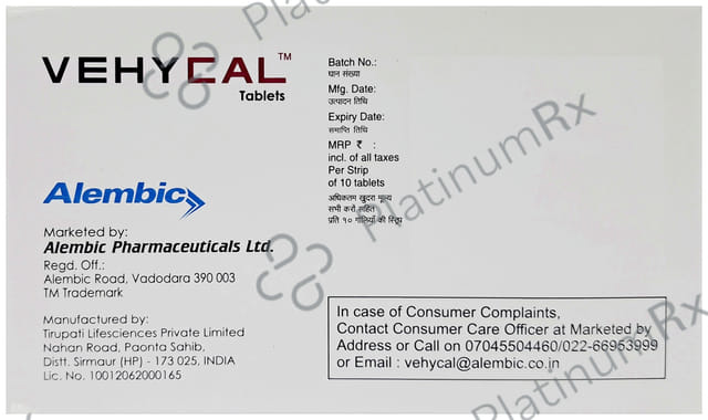 Vehycal Tablet 10s