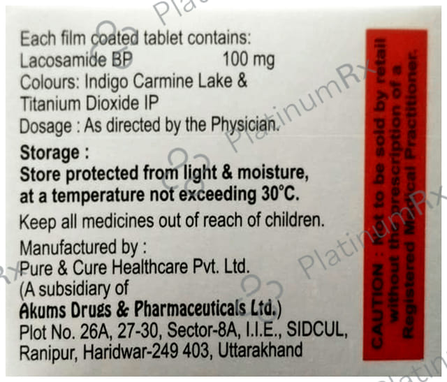 Laconia 100mg Tablet 10s