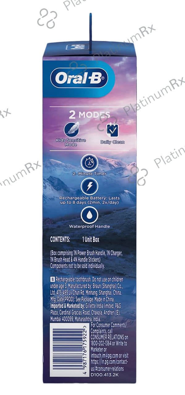Oral-B Kids Electric Rechargeable Toothbrush (for 3+ Years) Frozen