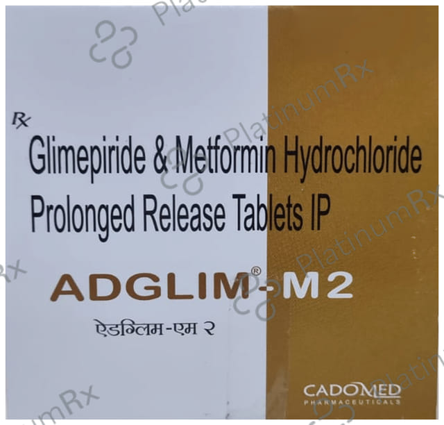 Adglim M 2/500mg Tablet PR 15s