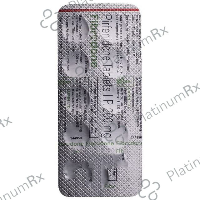 Fibrodone 200mg Tablet 10s