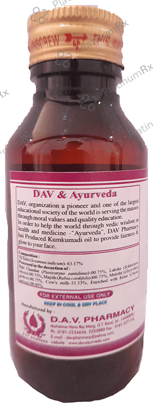 D.A.V. Kumkumadi Oil