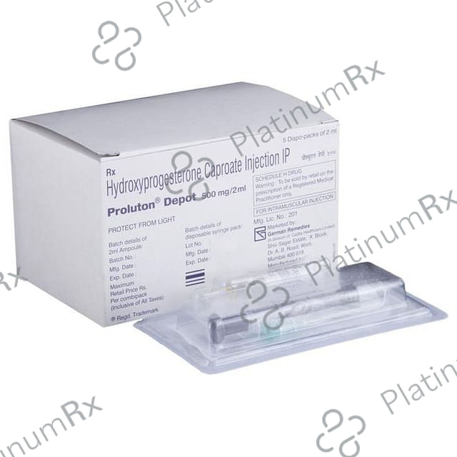 Proluton Depot 500mg Injection 2ml
