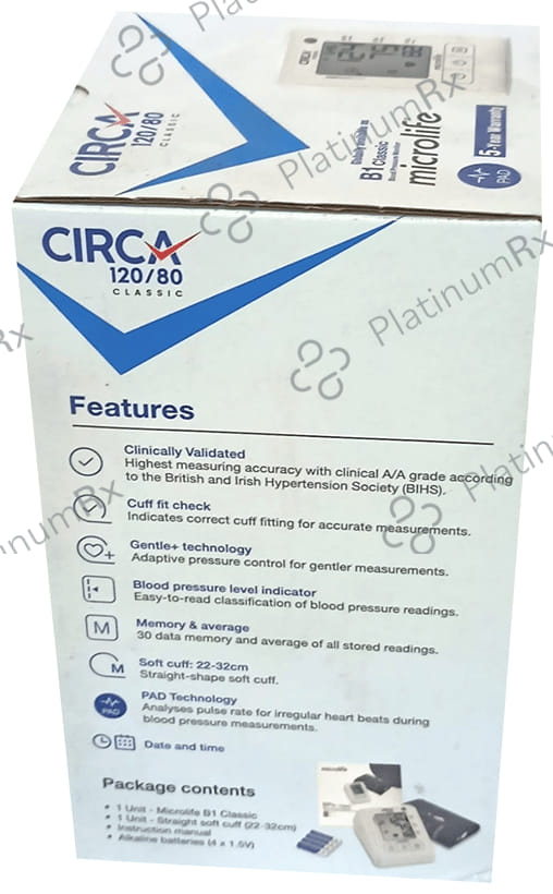 Circa 120/80 Classic Blood Pressure Monitor