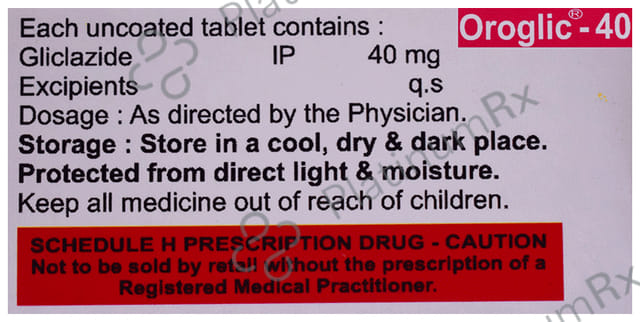 Oroglic 40 Tablet