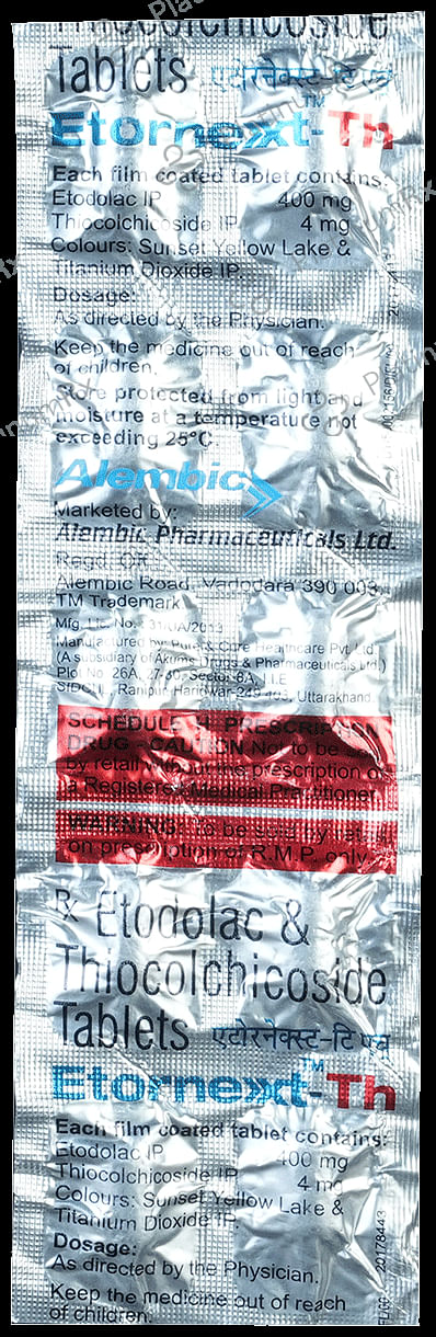 Etornext TH 400/4mg Tablet 10s