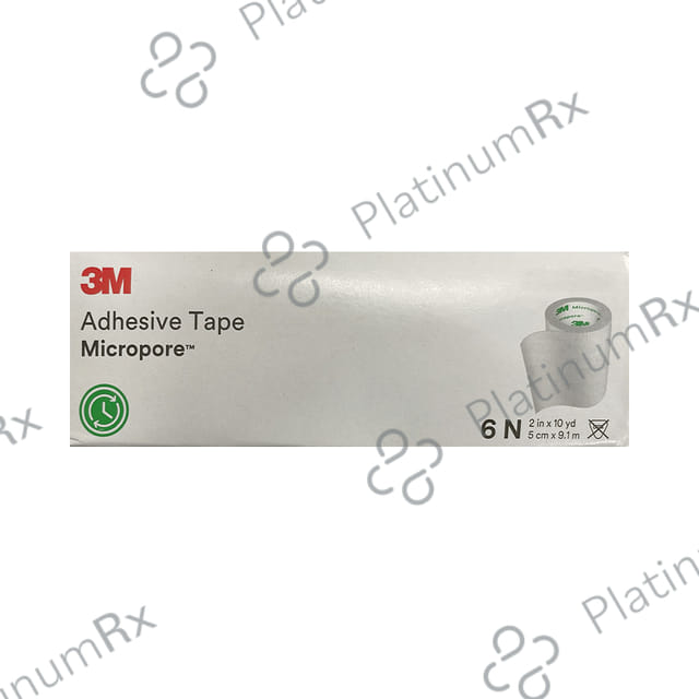 3M 1530-2 Micropore Surgical Tape 5cm x 9.14m 5cm